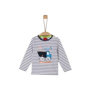 s.Oliver Langarmshirt navy stripes