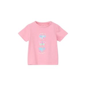 s.Oliver T-Shirt Schmetterling rosa