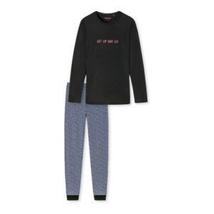 Schiesser Pyjama Nightwear schwarz