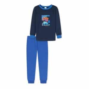 Schiesser Pyjama Boys World dunkelblau