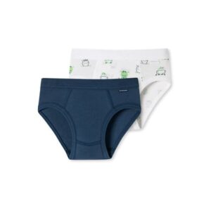 Schiesser Slip Sportslips - Fine Rib Organic Cotton weiß